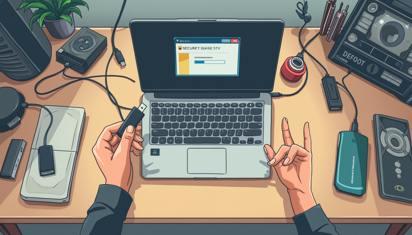 découvrez les étapes essentielles pour vider une clé usb en toute sécurité, en préservant vos données et en évitant toute perte d'informations. apprenez à formater correctement votre clé pour garantir son bon fonctionnement.